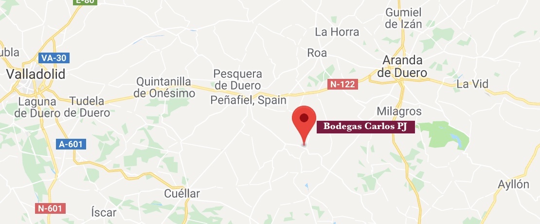 Mapa Bodegas Carlos PJ